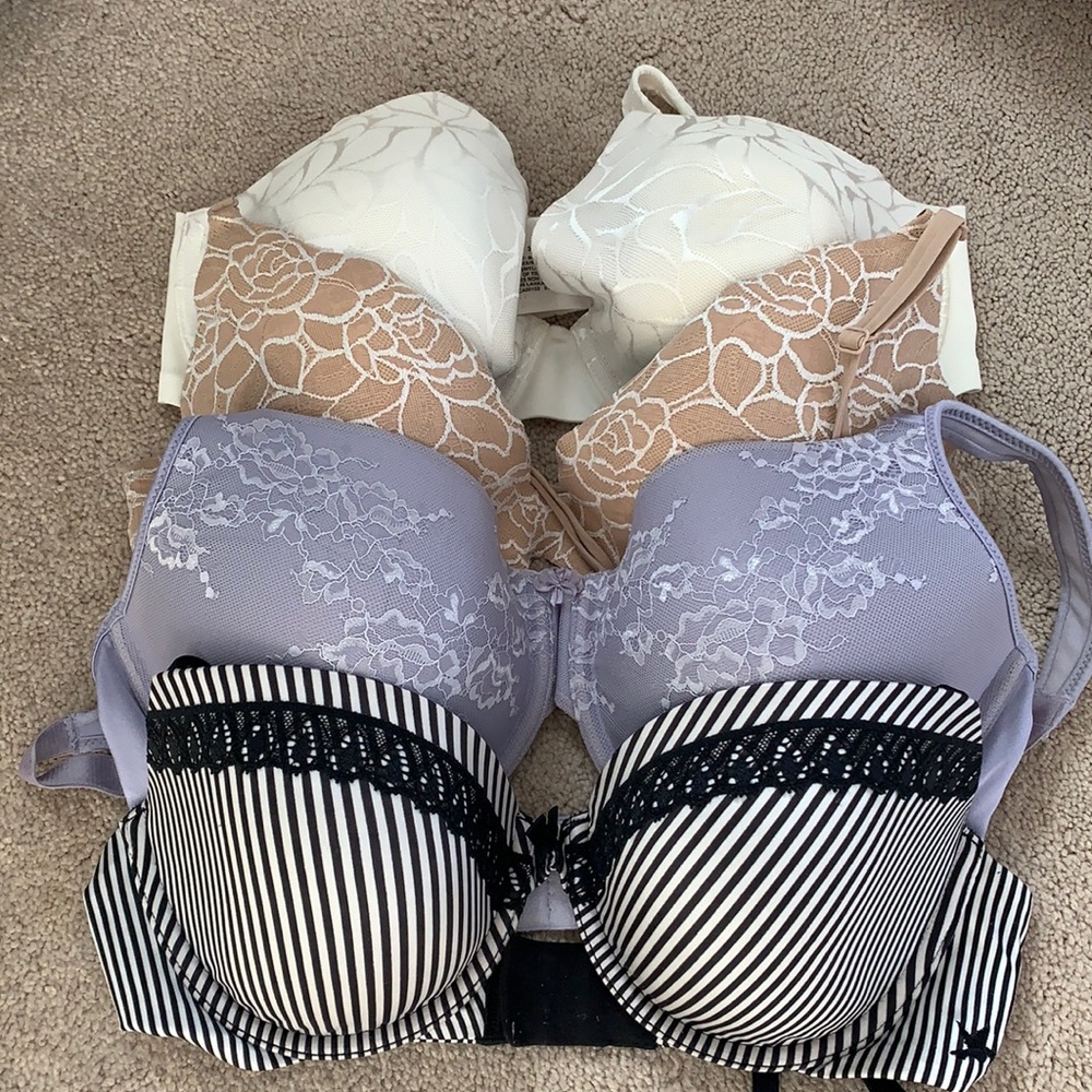 Gently used bras.  Ivory never worn